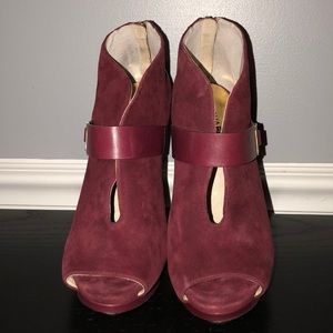 Michael by Michael Kors Guiliana Peep Toe Bootie